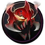The mask of madness build from a Morbid Mask and a Quarterstaff (Image via Dota 2 wiki)